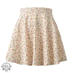 Floral Skirt High Waist Umbrella Skirt Invisible Zipper Chiffon Printed Short Skirt - Quality Home Clothing| Beauty