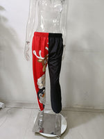 Printing Plaid Harem Pants - QH Clothing