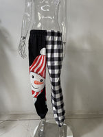 Printing Plaid Harem Pants - QH Clothing