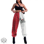 Printing Plaid Harem Pants - QH Clothing