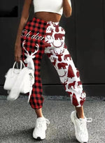 Printing Plaid Harem Pants - QH Clothing