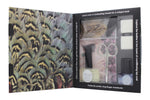 Ciate Feathered Manicure Ruffle My Feathers Gift Set 5ml Chincilla Nail Polish + 13ml Speed Coat Pro + Scissors + Nail