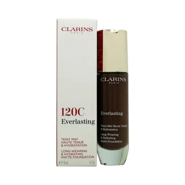 Clarins Everlasting Hydrating & Matte Foundation 30ml - 120C Espresso - Makeup