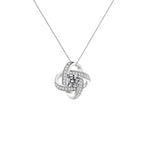 Graceful Blessings: Diamond Clover Gift Box Necklace for Mom -  QH Clothing