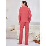 ​Autumn Winter Cardigan Pajama Set -  QH Clothing