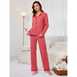 ​Autumn Winter Cardigan Pajama Set -  QH Clothing