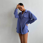 Collared Shirt & Shorts Set - Clothing