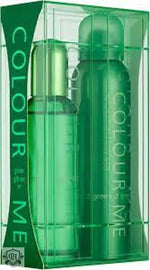 Colour Me Green Gift Set 90ml EDT Spray + 150ml Body Spray - Fragrance