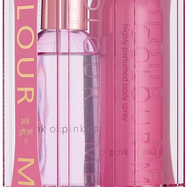 Colour Me Pink Gift Set 100ml EDP Spray + 150ml Body Spray - Fragrance