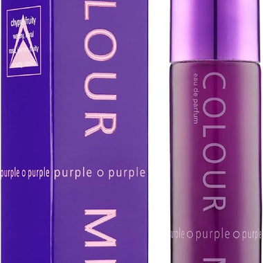 Colour Me Purple Gift Set 50ml PDT Spray + 10ml Roll-on Perfume - Fragrance