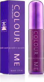 Colour Me Purple Gift Set 50ml PDT Spray + 10ml Roll-on Perfume - Fragrance