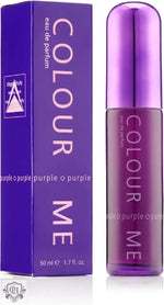 Colour Me Purple Gift Set 50ml PDT Spray + 10ml Roll-on Perfume - Fragrance