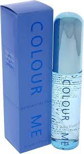 Colour Me Sky Blue Gift Set 50ml PDT Spray + 10ml Roll-on Perfume - Fragrance