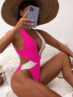 Colourful Criss Cross Boho Swimsuit - QH Clothing