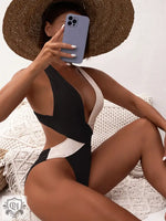 Colourful Criss Cross Boho Swimsuit - QH Clothing