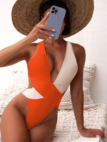 Colourful Criss Cross Boho Swimsuit - QH Clothing