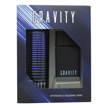 Coty Gravity Presentset 30ml Aftershave + 120ml Deodorant Spray - Fragrance