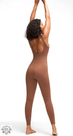 Crisscross Backless Yoga Jumpsuit - QH Clothing