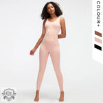 Crisscross Backless Yoga Jumpsuit - QH Clothing