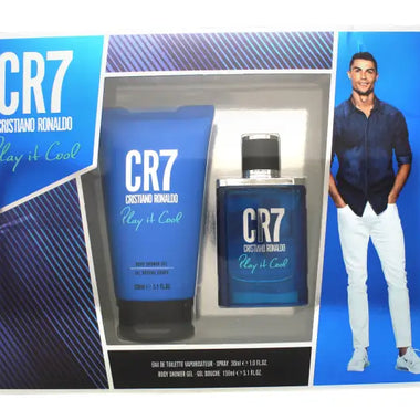 Cristiano Ronaldo CR7 Play It Cool Gift Set 30ml EDT Spray + 150ml Shower Gel - Fragrance