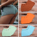 Handmade Crochet Beach Shorts - QH Clothing