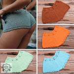 Handmade Crochet Beach Shorts - QH Clothing