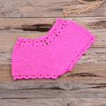 Handmade Crochet Beach Shorts - QH Clothing