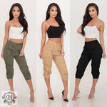 Women Clothing Casual Cropped Pants Workwear Harem Pants - Quality Home Clothing| Beauty