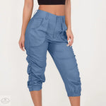 Women Clothing Casual Cropped Pants Workwear Harem Pants - Quality Home Clothing| Beauty