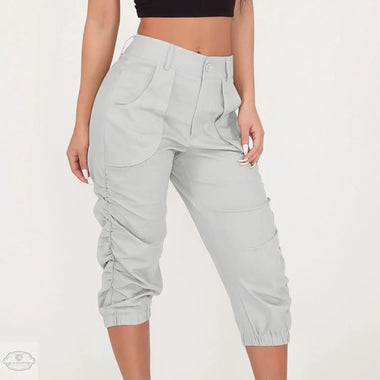 Women Clothing Casual Cropped Pants Workwear Harem Pants - Quality Home Clothing| Beauty