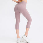 Pants Pocket Women Stretch Skinny Hip Raise Fitness Running Workout Pant - Quality Home Clothing| Beauty