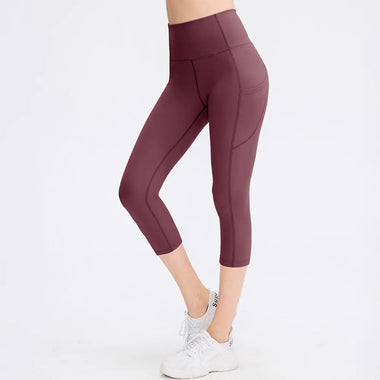 Pants Pocket Women Stretch Skinny Hip Raise Fitness Running Workout Pant - Quality Home Clothing| Beauty