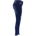 Autumn Slim Fit Denim Skinny Jeans - QH Clothing