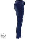 Autumn Slim Fit Denim Skinny Jeans - QH Clothing