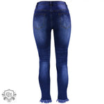 Autumn Slim Fit Denim Skinny Jeans - QH Clothing