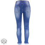 Autumn Slim Fit Denim Skinny Jeans - QH Clothing