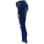 Autumn Slim Fit Denim Skinny Jeans - QH Clothing