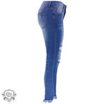 Autumn Slim Fit Denim Skinny Jeans - QH Clothing