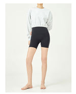 Cotton Cropped Fitness Sweater for Women - QH Clothing