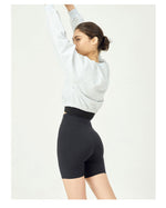 Cotton Cropped Fitness Sweater for Women - QH Clothing