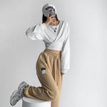 Cropped Strap Hip Hop Sweater - QH Clothing