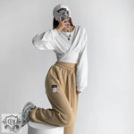 Cropped Strap Hip Hop Sweater - QH Clothing