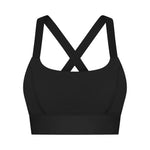 Back Three Row Buckle High Strength Shockproof Sports Underwear Women Nude High Elastic Breast Holding Sports Bra - Quality Home Clothing| Beauty