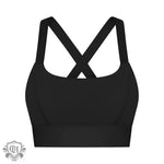 Back Three Row Buckle High Strength Shockproof Sports Underwear Women Nude High Elastic Breast Holding Sports Bra - Quality Home Clothing| Beauty