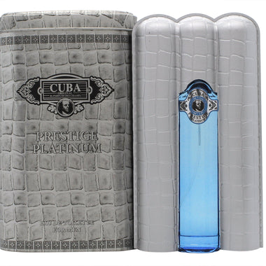 Cuba Prestige Platinum Eau de Toilette 90ml Spray - Fragrance