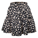 Ladies Floral Skirt Little Daisy Printed Pleated Skirt for Women - Quality Home Clothing| Beauty