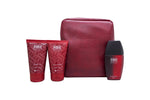 Dana Rapport Gift Set 100ml EDT + 150ml Aftershave Balm + 150ml Shower Gel + Wash Bag - Fragrance