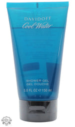 Davidoff Cool Water Duschgel 150ml in blue translucent tube with black cap