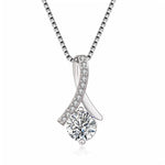 Elegant Herringbone Diamond Pendant Necklace: A Luxurious Mother's Day Gift -  QH Clothing