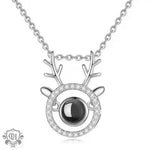 Elegant Diamond Projection Necklace -  QH Clothing